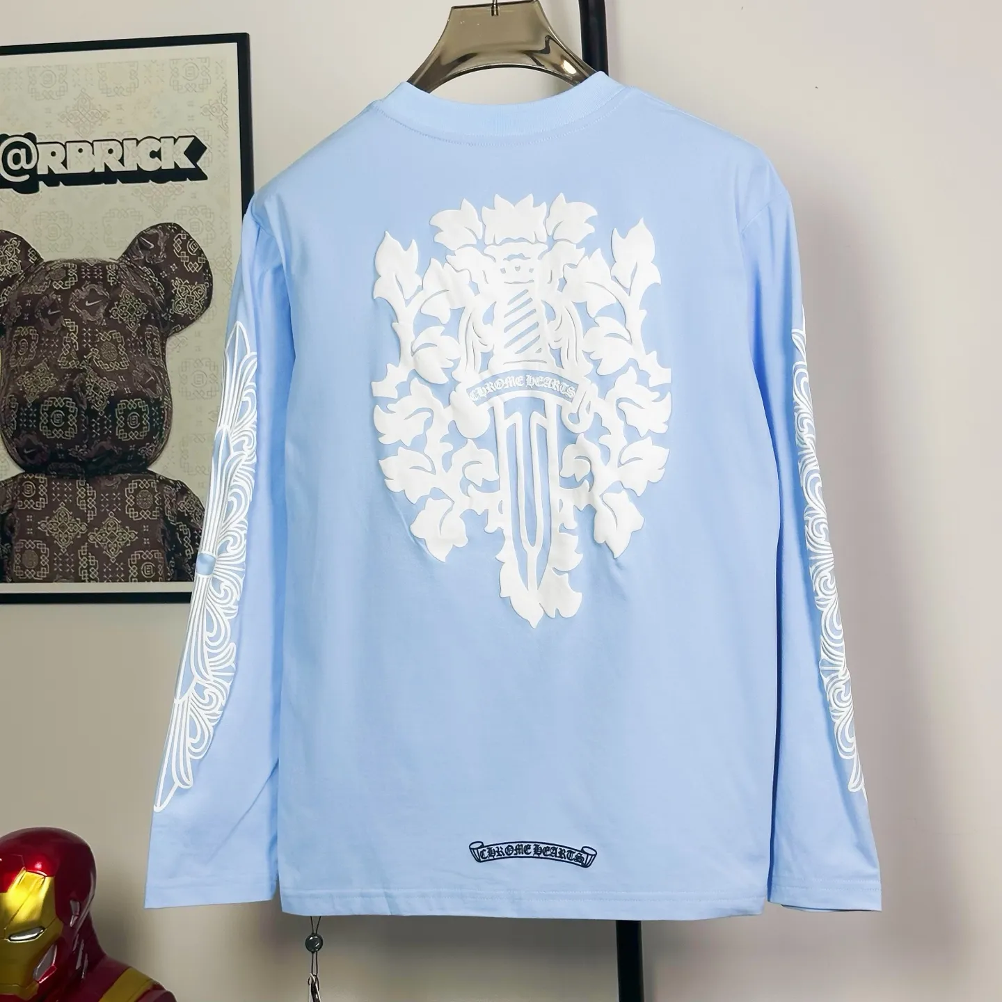 :BB 36 Chrome Hearts CH 2026 Authentic 0 Quality os 0 ：Navy Blue Light Blue Sizes: S M L XL